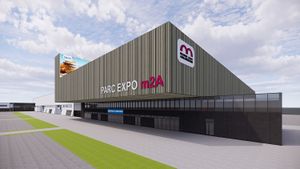 Nouvelle halle Parc Expo de Mulhouse